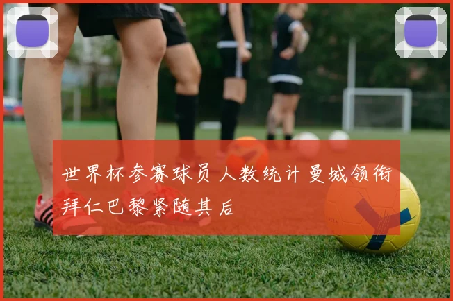世界杯参赛球员人数统计曼城领衔拜仁巴黎紧随其后