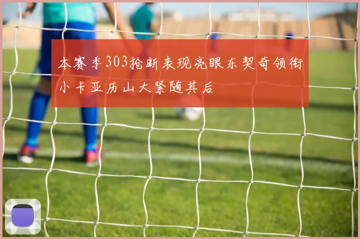 本赛季303抢断表现亮眼东契奇领衔小卡亚历山大紧随其后